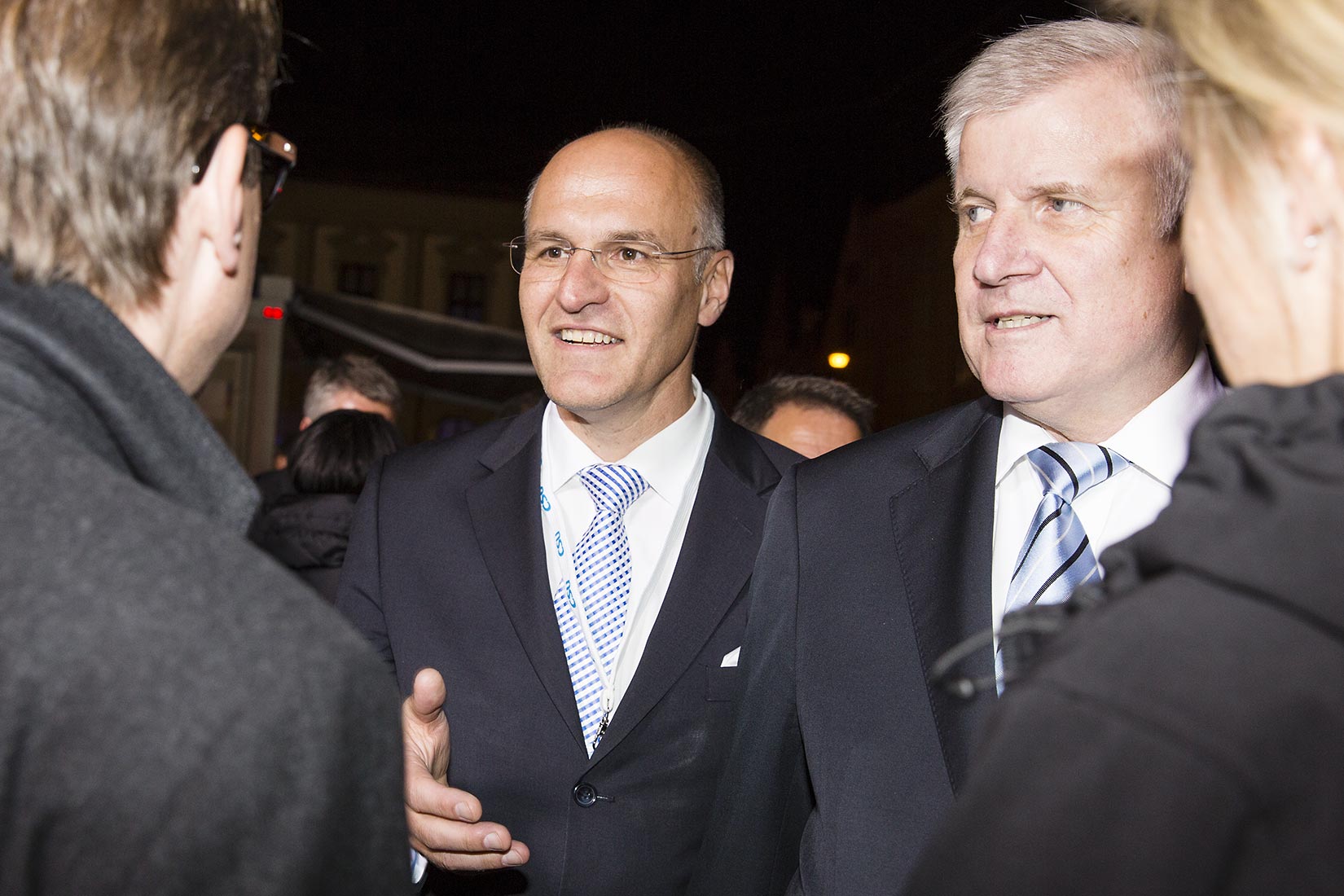 Kurt Gribl mit Horst Seehofer begrüsst Alexander Dobrindt | NIKKY MAIER photo - 10