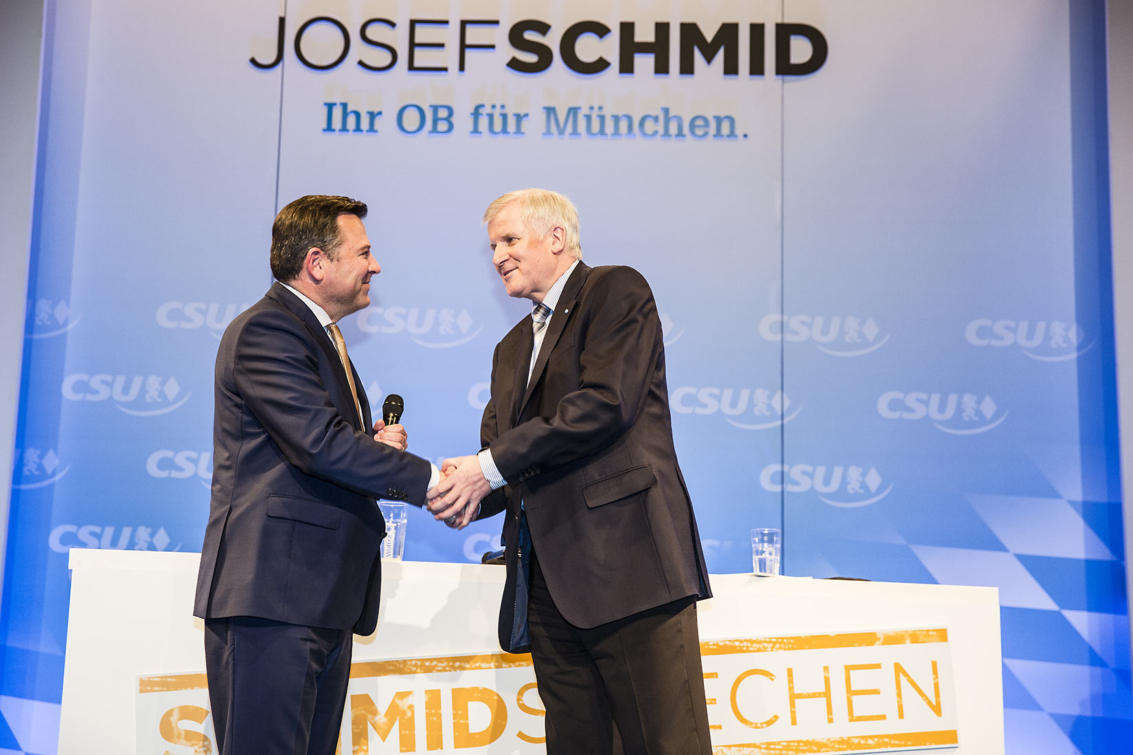 Horst Seehofer als Gast bei Schmidsprechen | NIKKY MAIER photo - 07