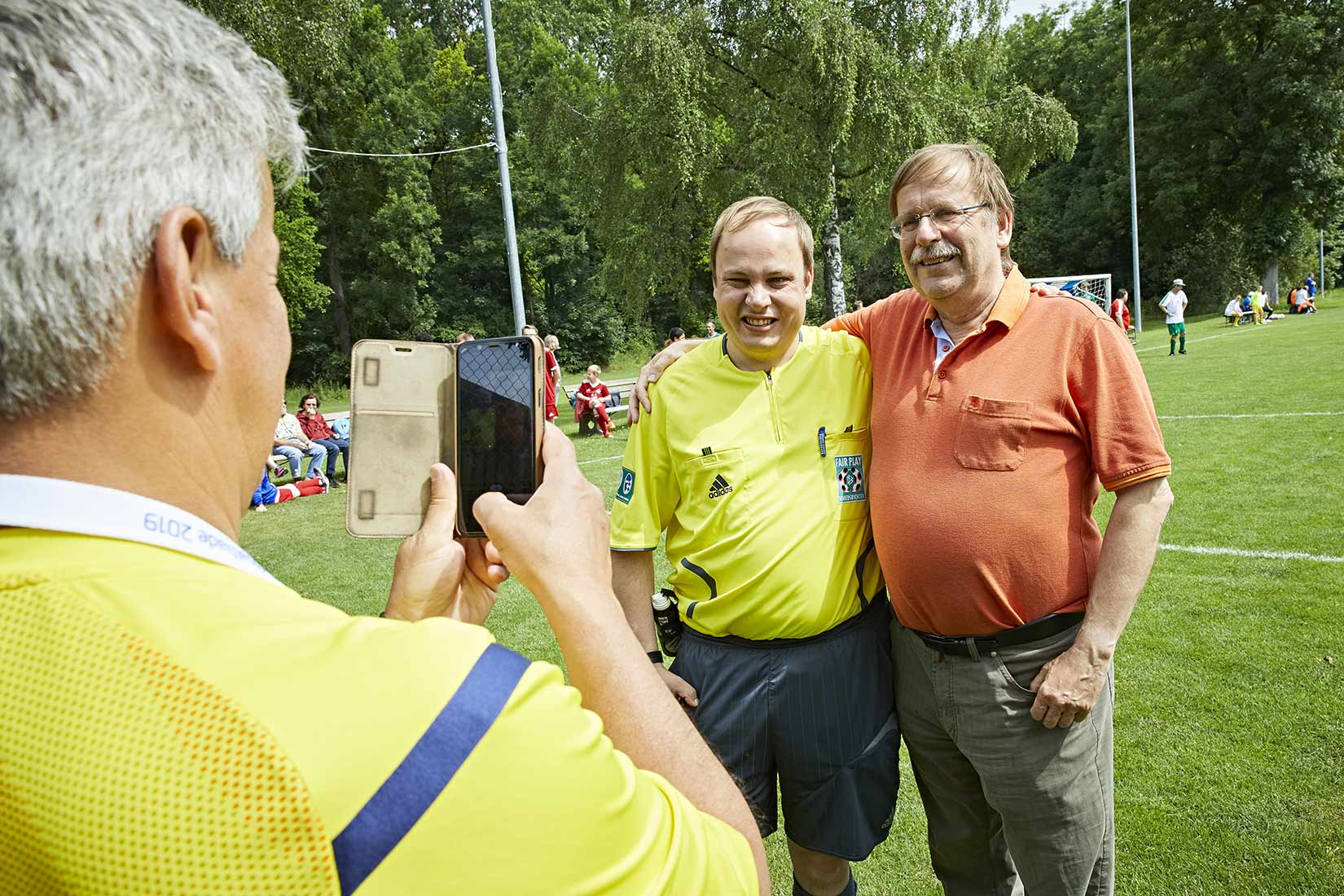 Rainer Koch besucht das Inklusionsturnier beim SSV LA-Schönbrunn | Nikky Maier photo - 18