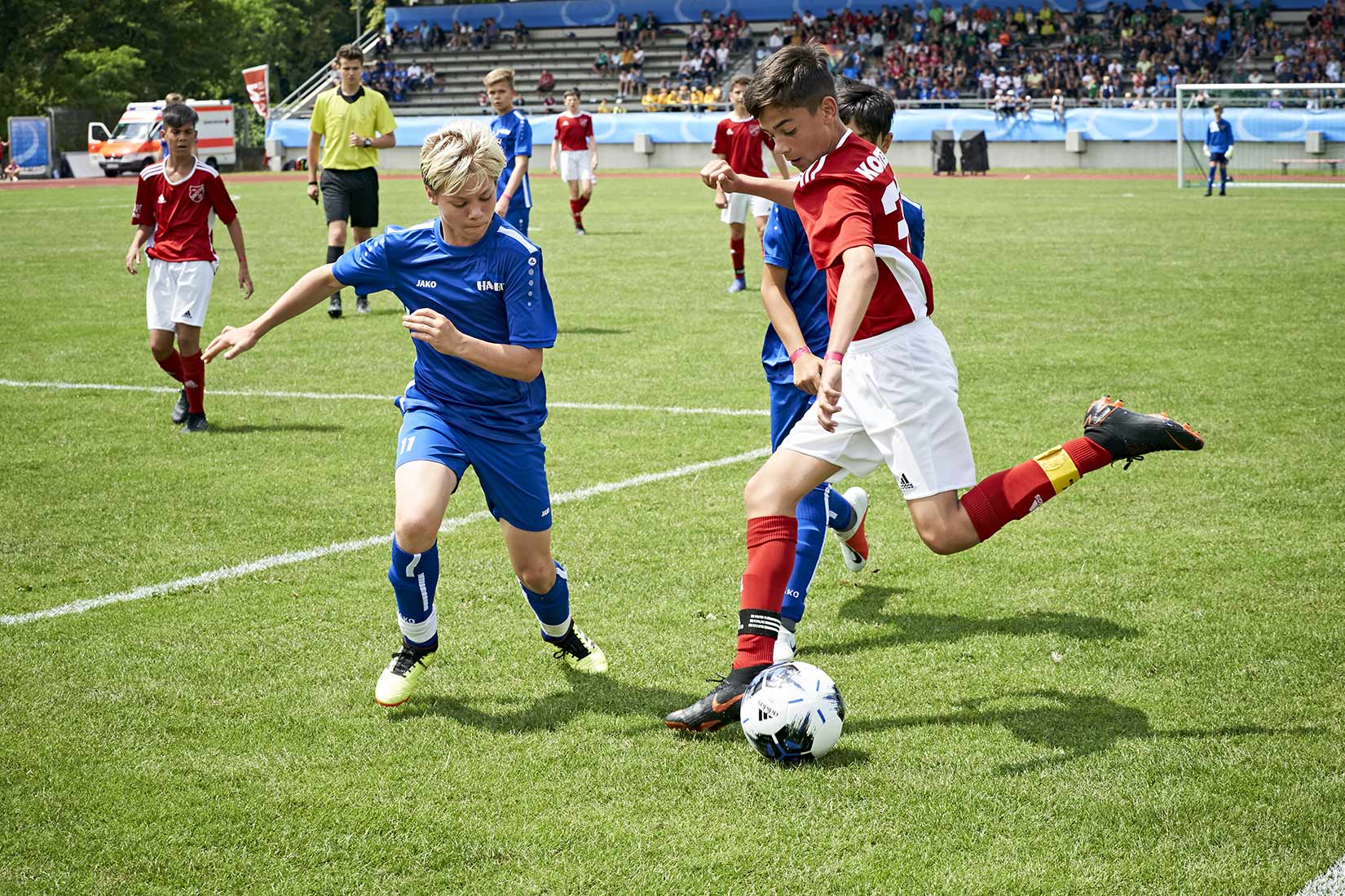 Finalspiel bei der Fußballiade 2019 in Landshut | Nikky Maier photo - 29